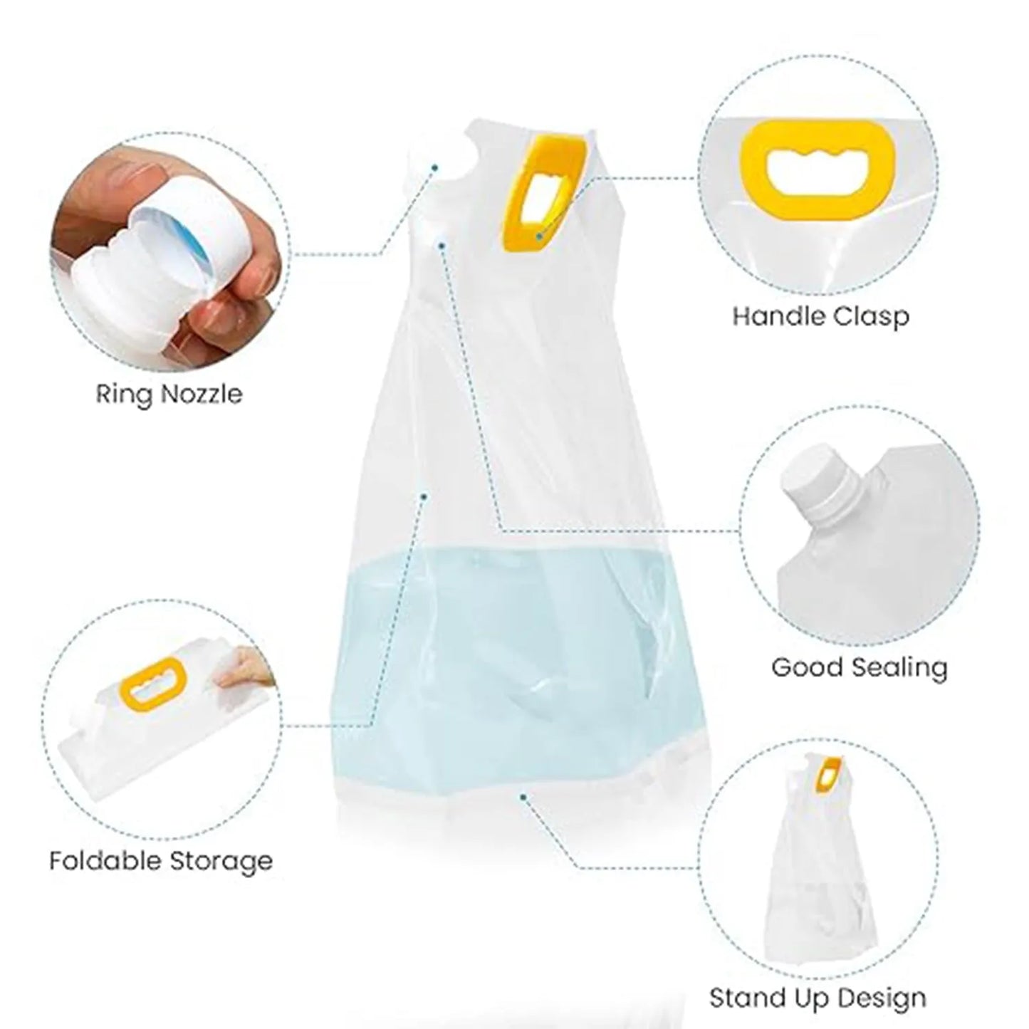 Airtight Refrigerator Storage Bags Food Storage Bag (30x24cm 1 Pc)