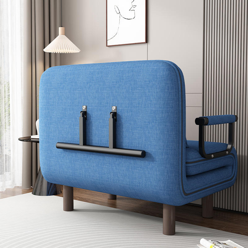 Manufacturer Wholesale Fabric Living Room Furniture Sofa Set Sofabed Folding 2 Seater Multifunctional Lazy Sofa Bed
