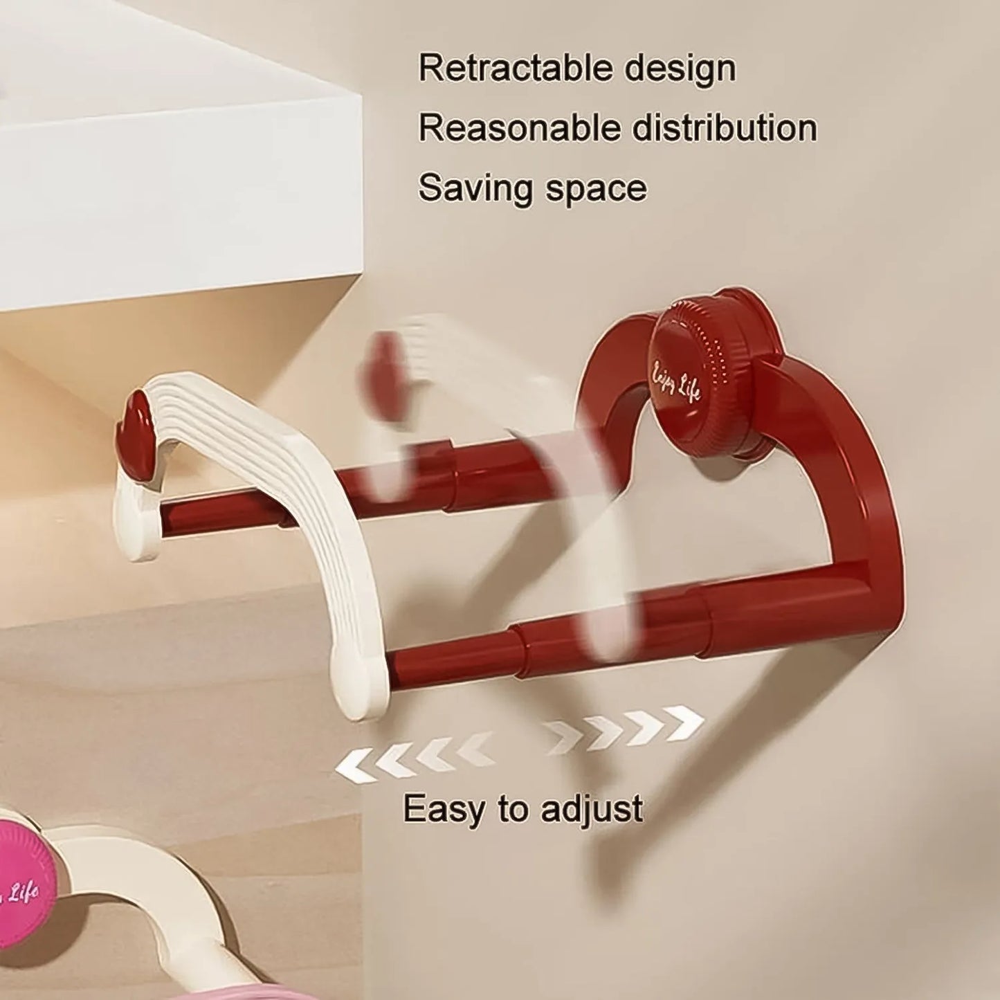 Floating Suction Cup Washbasin Holder Hook